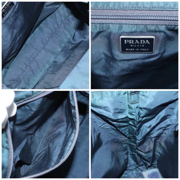 PRADA Hand Bag Nylon Navy Auth 112087 - Picture 14 of 16